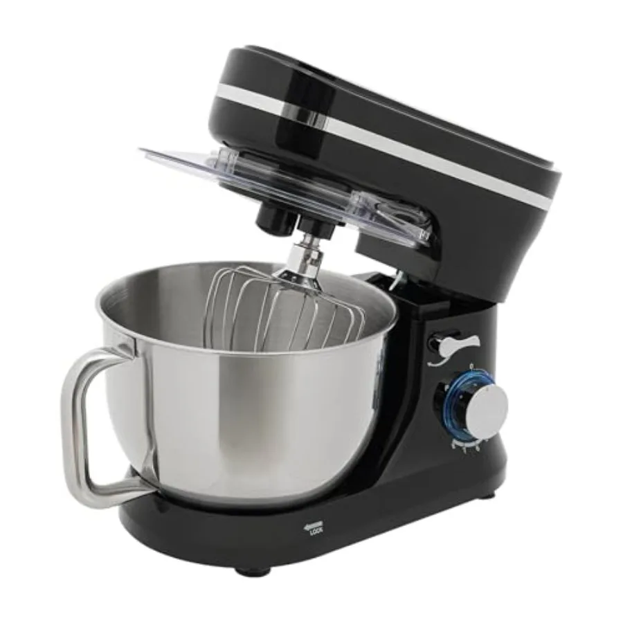 Kitchen In The Box Stand Mixer 1000W 4.8 Qt Kitchen Electric Mixer 8+1 Speed La…