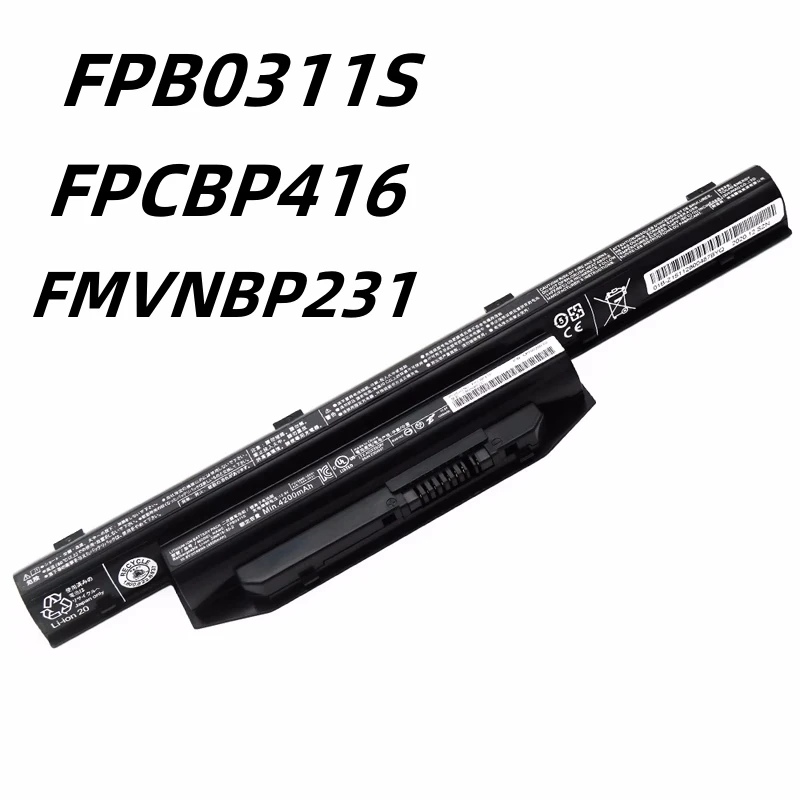 FPB0311S FPCBP416 FMVNBP231 10.8V 49WH Laptop Battery For Fujitsu LifeBook A544 AH564 E733/E734/E743