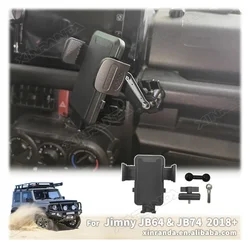 Phone Holder Bracket for Suzuki 3/5 Door Jimny JB74 JB64 2019 2020 2021 2023 2024 Mobile Phone Holder Stand Jimny Accessories
