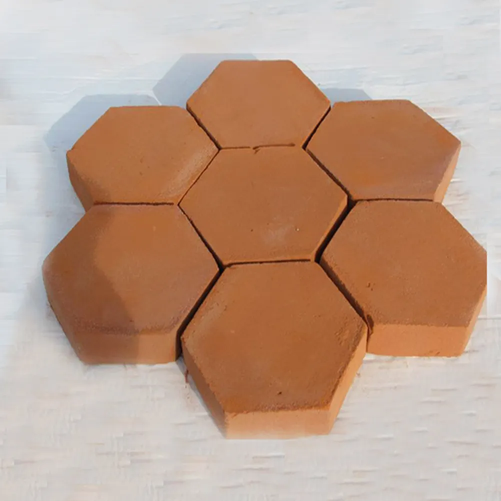 Hexagon Garden Path Maker Mold – DIY Cement Brick Mold for Patio, Walkway, Courtyard & Driveway Paving