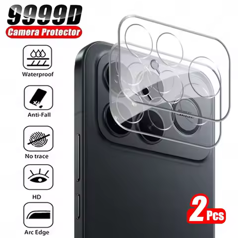 For POCO F8 Ultra Camera Glass 2PCS Transparent Lens Back Cover Xiaomi POCOF8 Pro F8Ultra F8Pro 5G Camera Protector 3D Lens Film