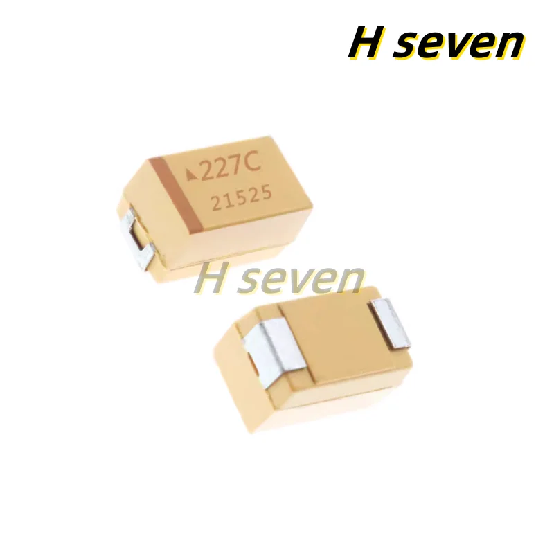 

5pcs 2917 SMD Tantalum Capacitor 7343 E Type 16V 220UF ±10% TAJE227K016RNJ 227C