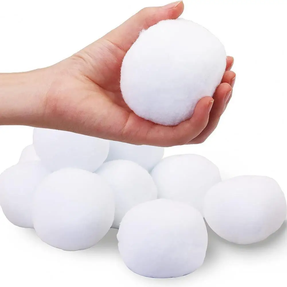 Craft Snowballs for Sale Realistic Fake Snowballs Set for Winter Holiday Decoration Indoor Outdoor Home Office Decor for Kids