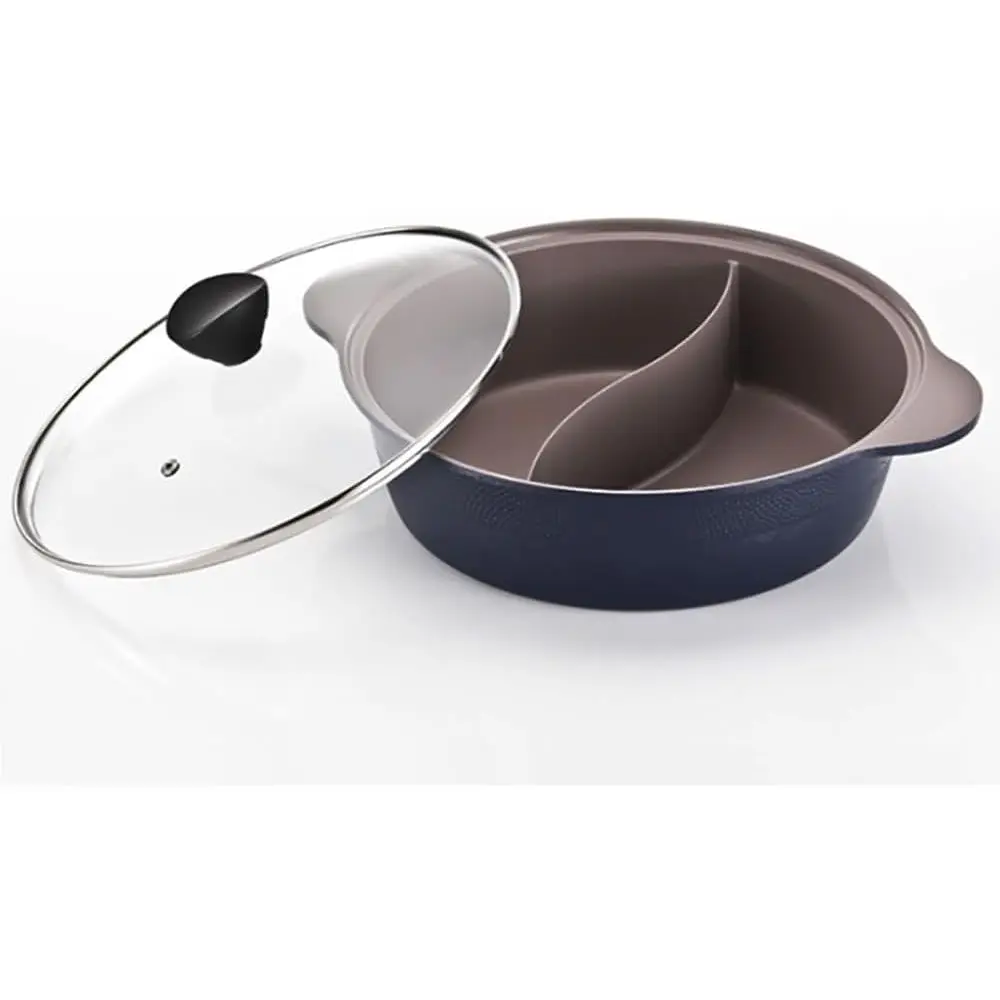 

Кастрюля IH Shabhabu 28 см с двойным покрытием Ceic