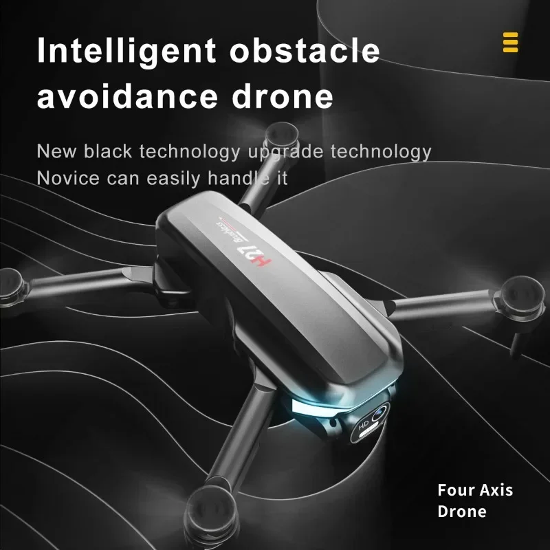 Nuevo Dron H27 4K ESC HD cámara Dual flujo óptico cuatro vías evitación de obstáculos Quadcopter juguete