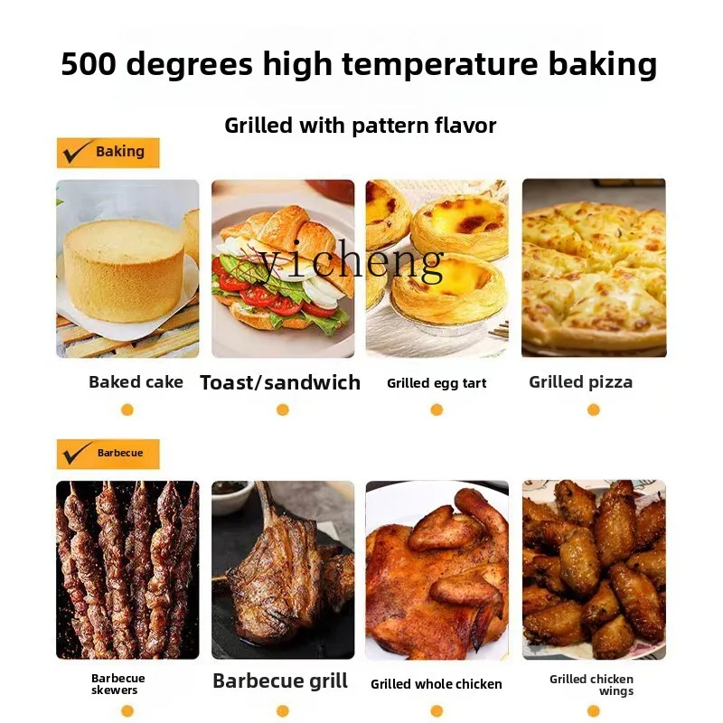 ZK Pizza Oven Commercial Professional Pizza Oven Single Layer Baking Electric Bread Double Layer Large Electric Oven