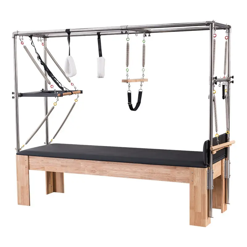 

Apollo Studio Home Yoga Equipment Wooden Body Shaping Fitness Multi-Functional Training c Reformer Bed