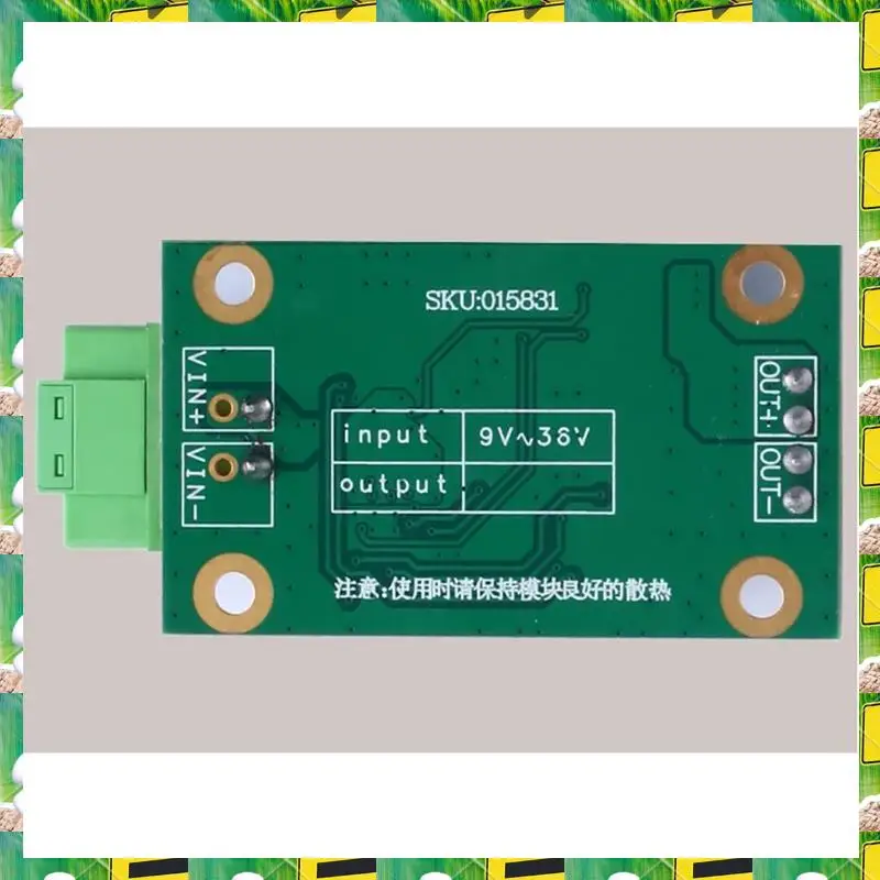 3C Electron DC-DC وحدة الجهد العريض الصناعية من الدرجة الصناعية وحدة الجهد الصناعي لجهد الإدخال: 9-36 فولت 19V6A الإخراج، DC-