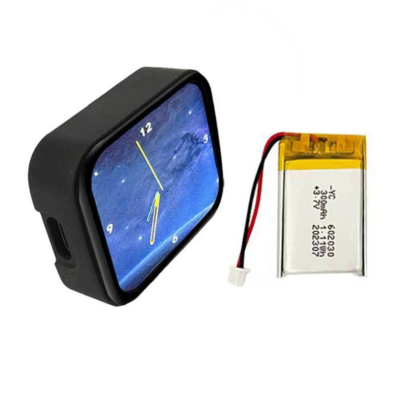 1.69Inch ESP32 LCD Touch Screen With Case Battery For Mini TV DIY Clock Watch Ornaments With Dinosaur Game 240X280