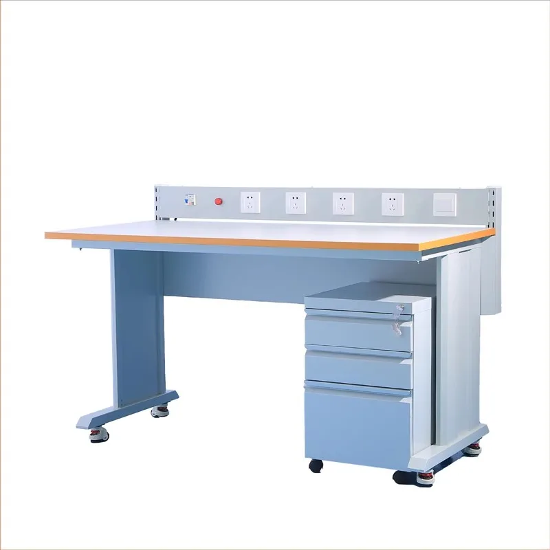 Thickened anti-static workbench workshop assembly line laboratory console heavy-duty assembly maintenance testing tool table