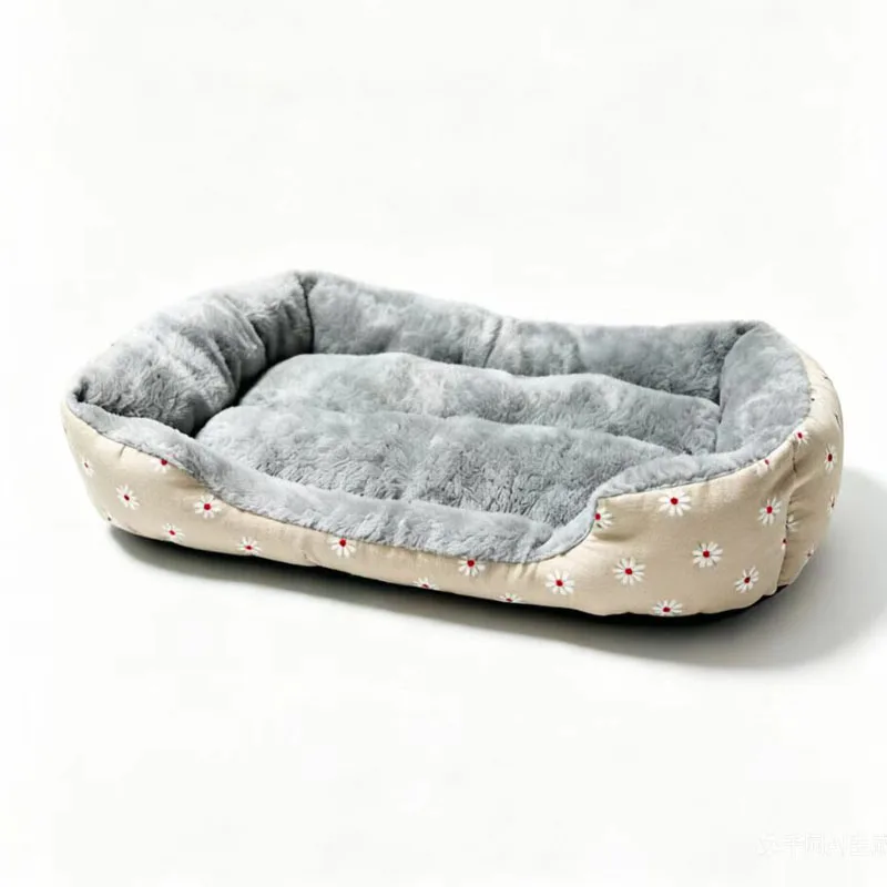 Cama de felpa para gatos y perros - sofá cama lavable y antideslizante - imagen 4