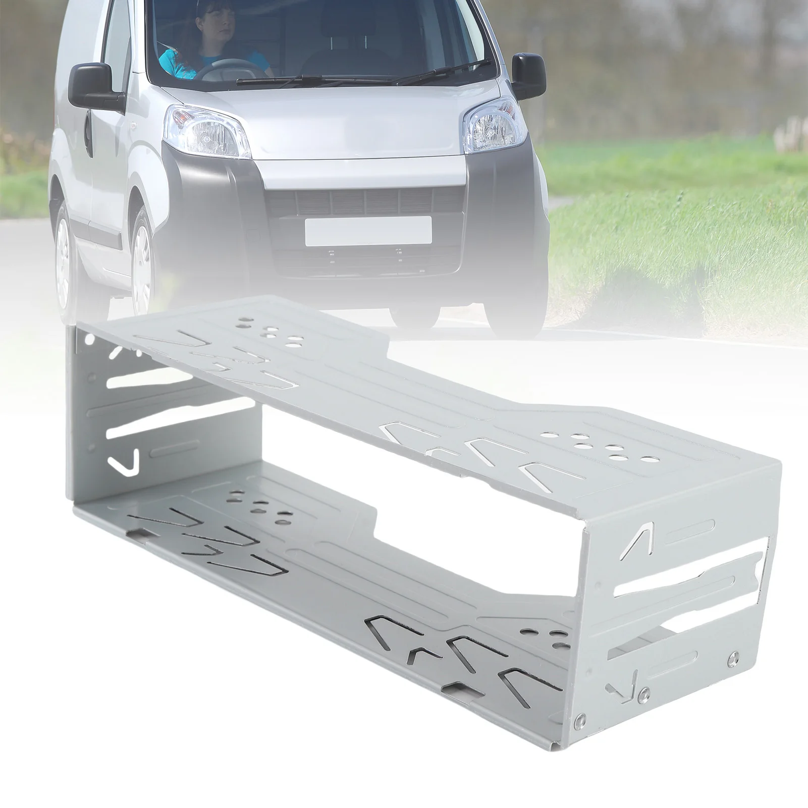 Car Stereo Radio Installation Cage Sturdy Structure  Fit Long Lifespan 1 Din Stereo Radio Cage for ISO 1DIN Stereos