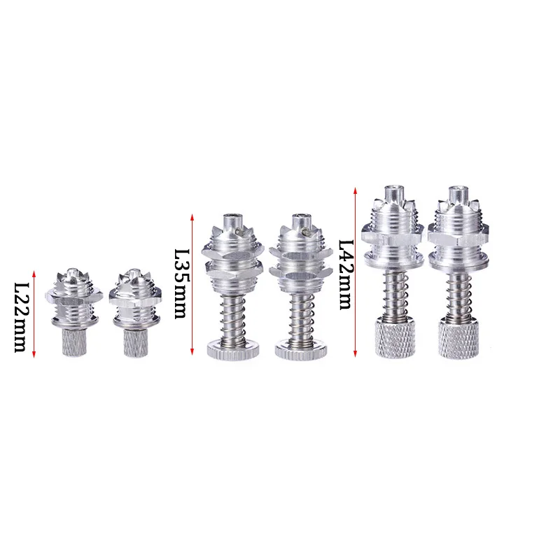 2Pcs RC Boat Hatch Locks CNC Aluminum Push Button Hatch Locks M10/M12 Hatch Cover Lock for RC Boat Body Shell Spare Parts
