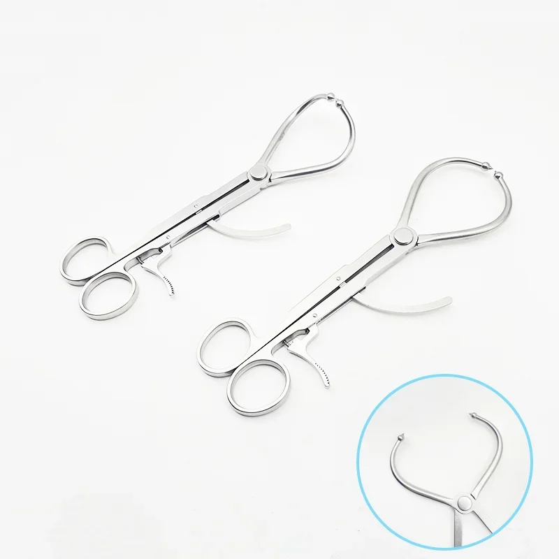 QSWTITAN Orthopedic Infinity Pointed Reduction Forceps  with Ball Bone Reduction Forceps Press Plate Tibial Stainless Steel