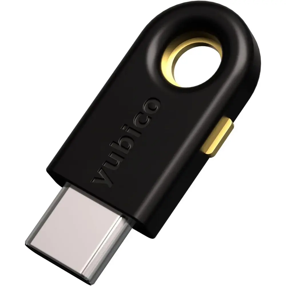 Multi-actor Authentication Security Key with Passkey, USB Connection, Certified IDO - Safeguard Your Digital Accounts