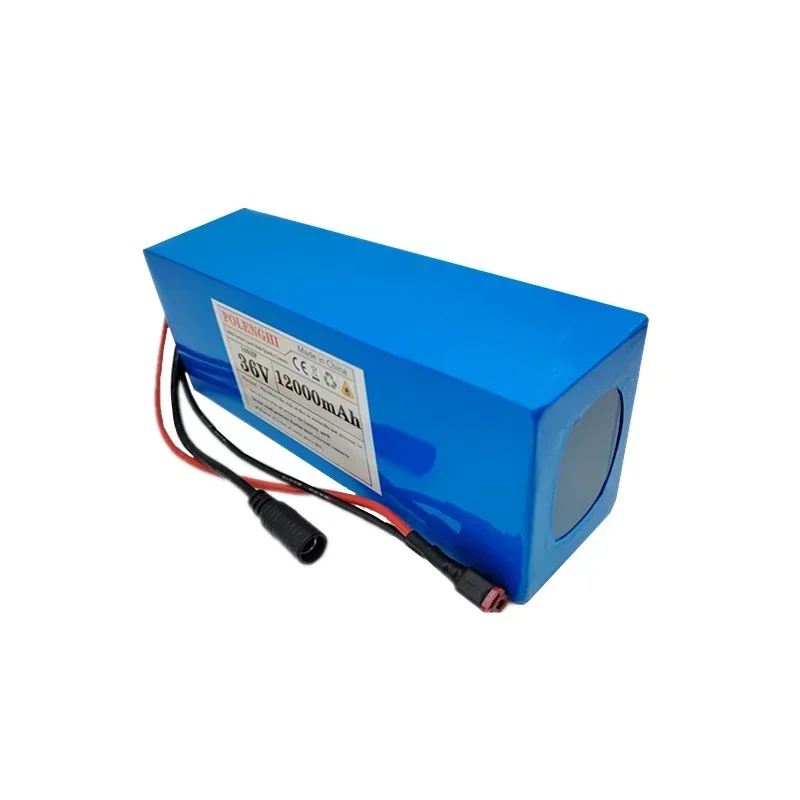 POLENGHI XT-60 plug 10S2P 36V 12000mAh 18650 bateria de íon de lítio recarregável com placa de proteção de circuito BMS integrada