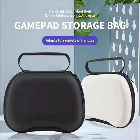 Aolion For PS5/Xbox One Controller Portable Case Bag Gamepad Storage Shockproof Handbag Box For PS4/Switch Pro/PS3 Accessories