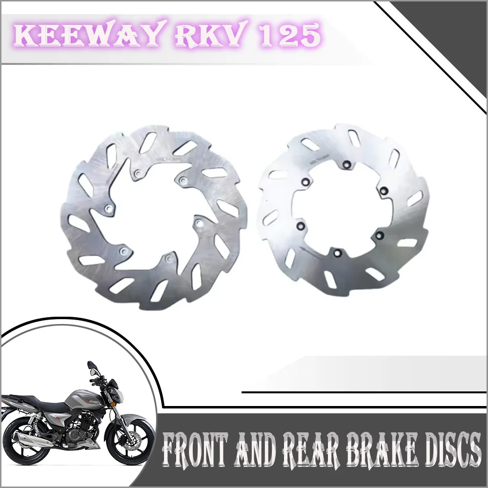 

For KEEWAY RKV 125 RKV125 RKV150 Motorcycle Front Rear Hydraulic Brake Disc Rotor Brake Disc Plate