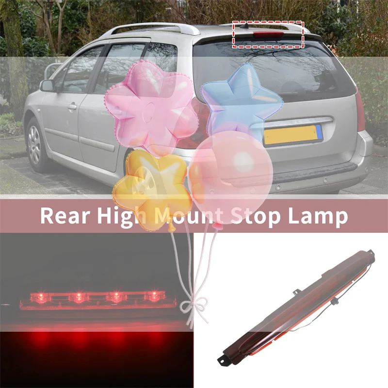 

15201921 For Trailblazer EXT Rainier Warning Tail Light LED Third Brake Light Car 3RD High Brake Lamp GM2890106