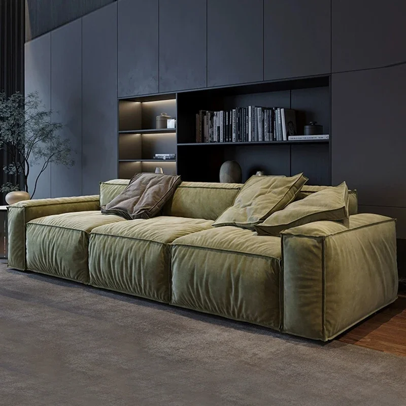 Fabric Adults Sofa Living Room Italian Minimalist Modern Luxury High-end Small Nordic Simplicity Canape Salon Furniture