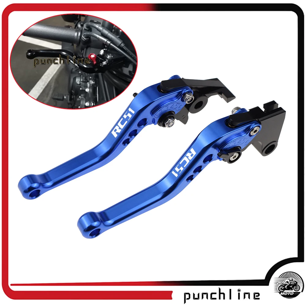 Fit  RC51 2000-2006 Brake Handles For RC 51 RVT1000 SP-1 RVT 1000 SP-2 Clutch Levers