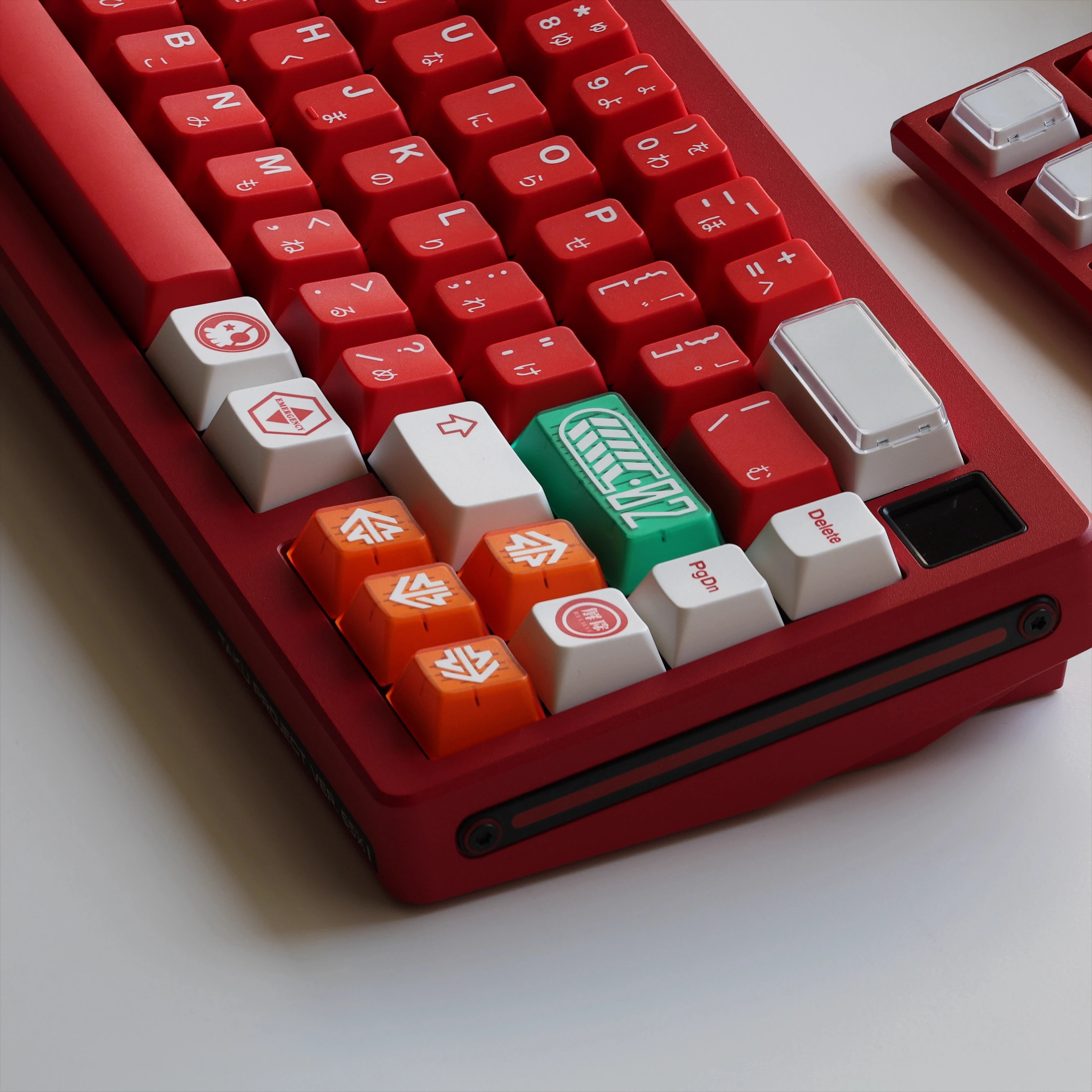 

Customized mechanical keyboard ABS two-color process Original factory height R2 original keycap