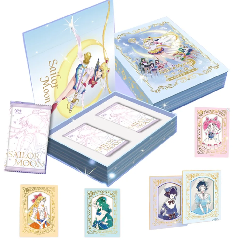 Genuine Japanese Sailor Moon cards For Children Manga Pretty Guardian Little Rabbit Mizuno Ami Rare Collection Edition Cards