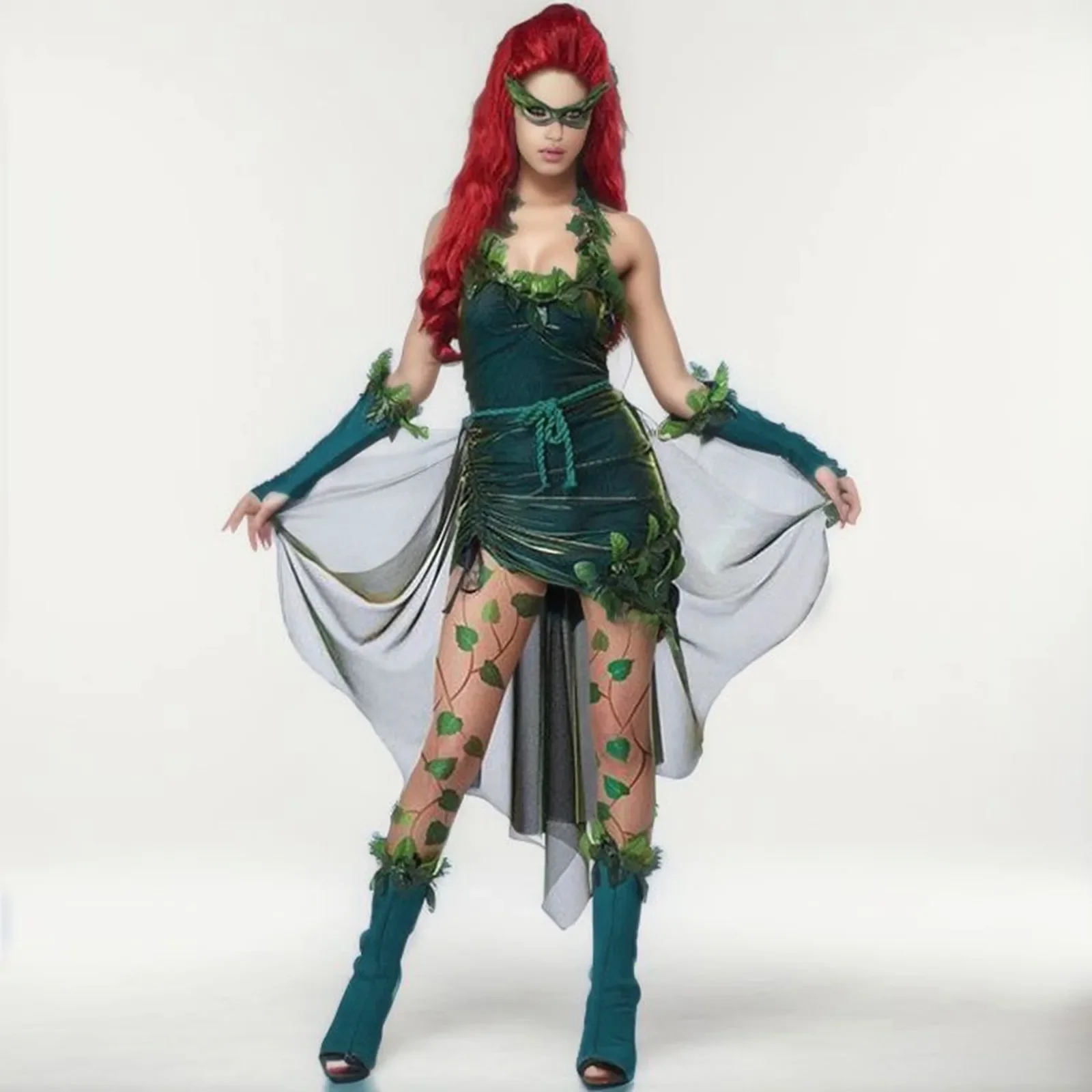 Хэллоуин Гремлины Лесная тематика Вечерние сказочные цветы Феи Дьявол Яд плющ костюмы аниме косплей нарядное платье Хэллоуин Гремлины Лесная тематика Вечерние сказочные цветы Феи Дьявол Яд плющ костюмы аниме косплей нарядное платье