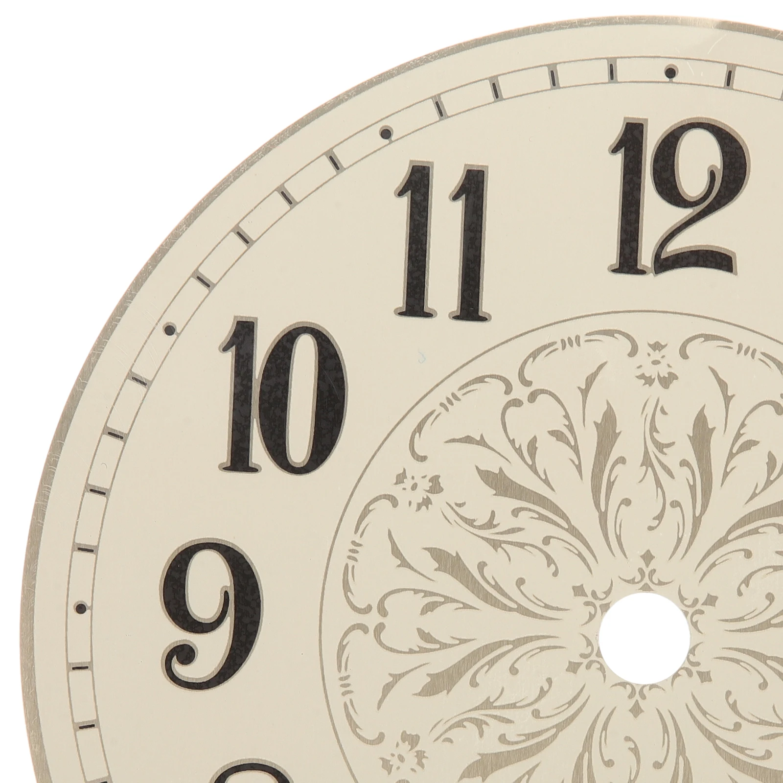 

Round Iron Retro Quartz Plate Round Disc Decorative Clock Clock Board Replacement Plate Dial Dial Replacement Board