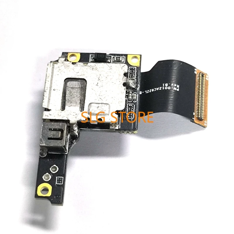 Pembaca Kartu Memori Slot Micro SD untuk Papan Port Ekspansi Kamera Gopro Hero 3 Perak