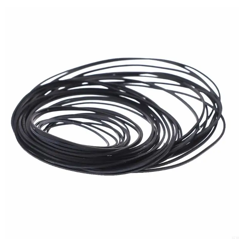 

50/100PCS Rubber Belt Set Mixed Size for Tape Recorder 40-190mm Folded 0.7mm 1mm Mixed Size 67JA