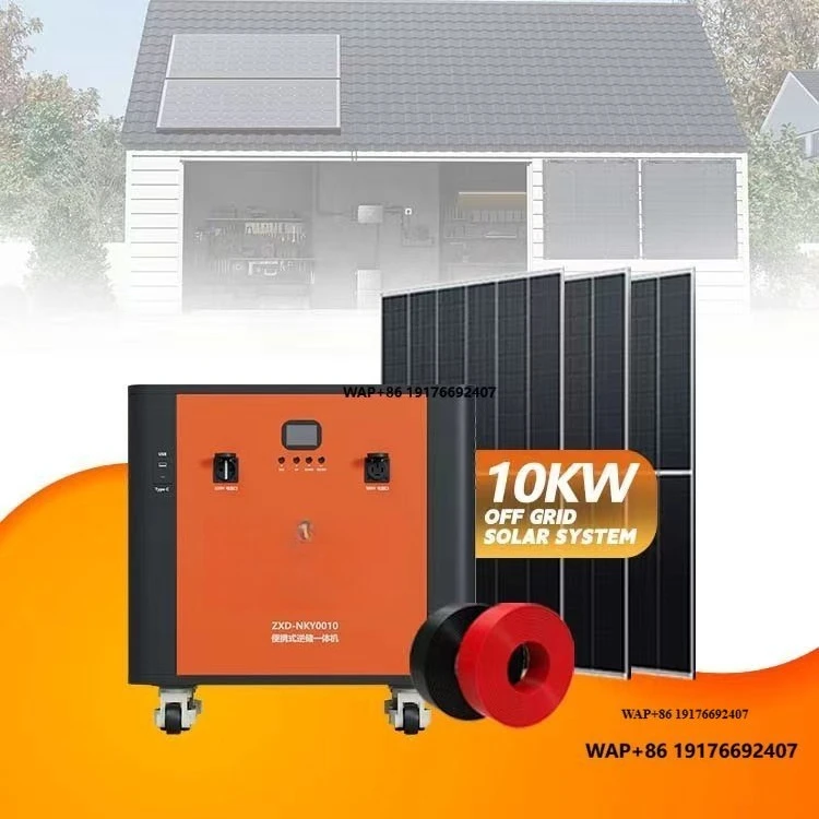ZXD Complete Unit 10kw 20kw off Grid Solar Panel System, 10KW 15KW 220v 380v Solar System Home Power