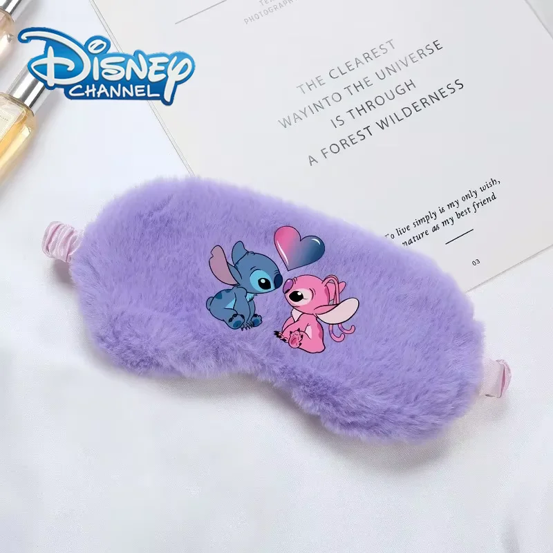 Disney Stitch Sleeping Eye Shield Blindfold Eye Cover Mask Eyepatch Travel Home Girl Relax Mask Eyeshade Kid Adult Birthday Gift