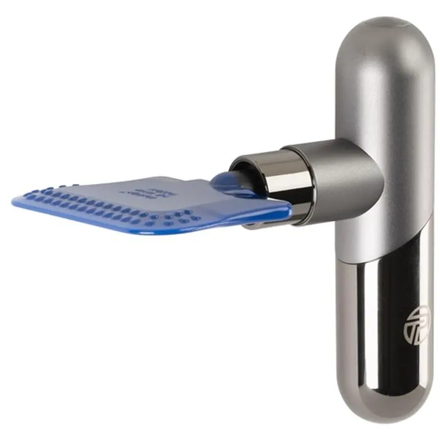 

Force Mini 2.0 Massage Gun w Flex Edge Attachment, Handheld Vibrating Soft Tissue Mobilizer, Percussion Muscle Scraper, Whole Bo