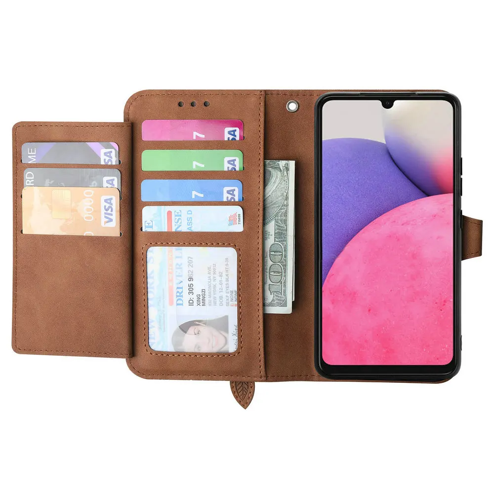 Zipper Case For Tecno Spark 9 PRO 9T KH7 Luxury Leather Wallet Book Card Holder Flip Cover For Tecno Spark 9T KH7 Phone Bags