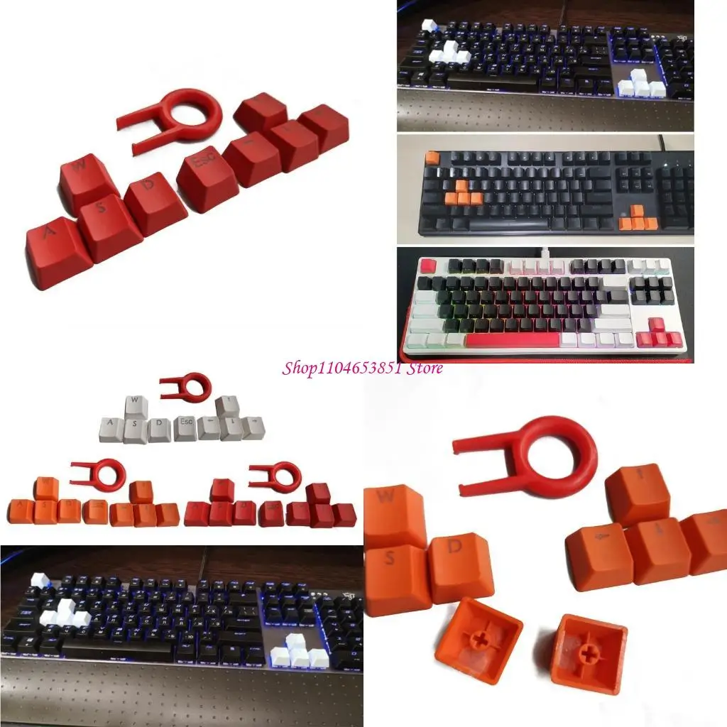 

9-клавишная клавиатура, сменные колпачки для переключателей Cherry MX, клавиатура для колпачков клавиш