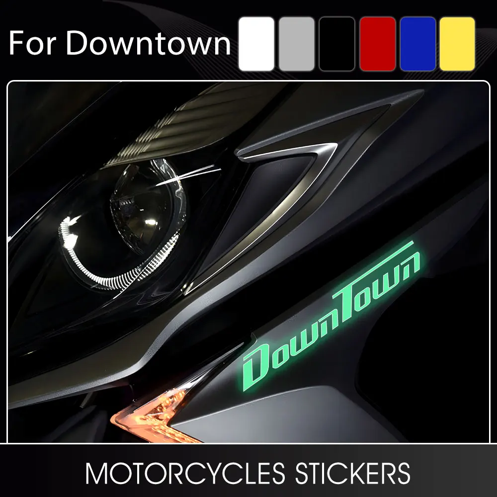 Motorcycle Glow Stickers Waterproof  Decal Downtown 300i Accessories for Downtown 125i 200i 250i 300i Down town 250 350 Sticker