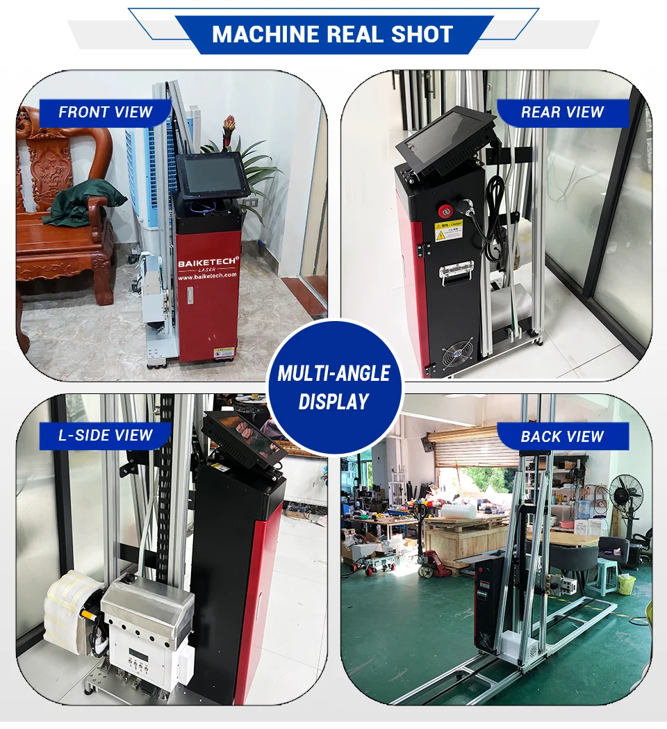 

BAIKETECH TH-UP200H 3D Wall Painting Machine Printing historical murals for old community renovations