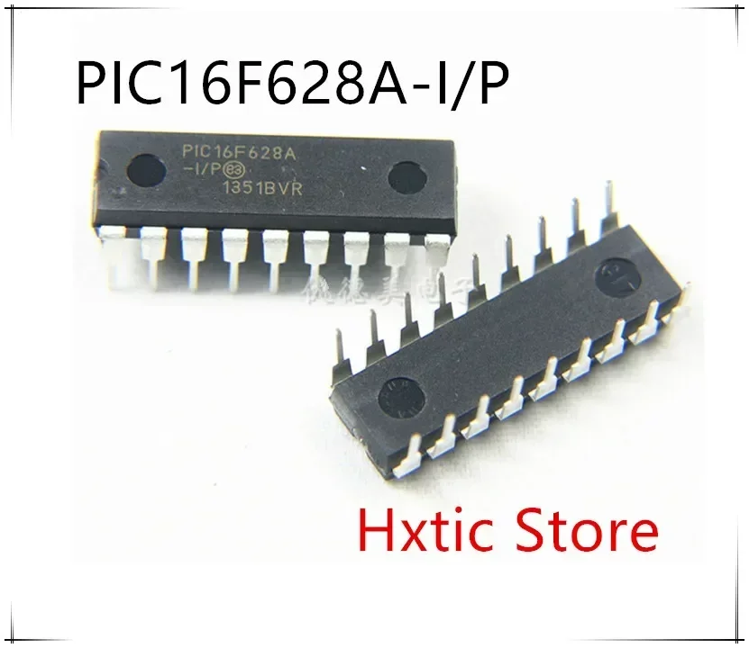 10pcs PIC16F628A-I/P PIC16F628 16F628A DIP-18