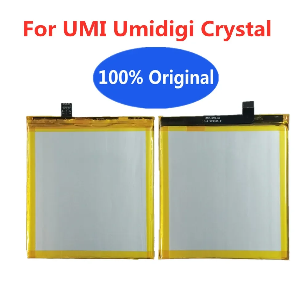 New High Quality 3000mAh Orginal Replacement Battery For UMI Umidigi Crystal Smart Phone Battery Batria Batteries Fast Shipping