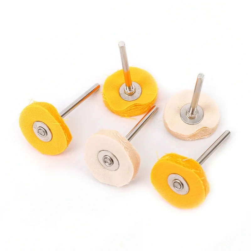 ジュエリー研磨用研磨ホイールバフパッド、サンディングヘッド、フェルト研削工具、シャンククロス、235mm、100個