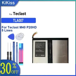 Battery 6000mAh TLA007 For Teclast M40 P20HD 5 Lines