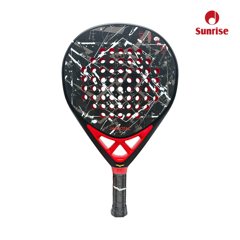 Professional SA002 Padel Paddle 18k Carbon Fiber Teardrop High Quality Eva Core T700 Graphite Woven Carbon 260x260mm