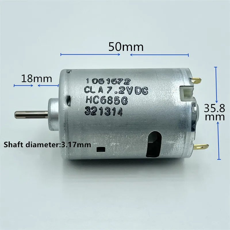 3650mm 7.2V 22900rpm 545 DC Motor 1061672 – Test i Rekomendacja