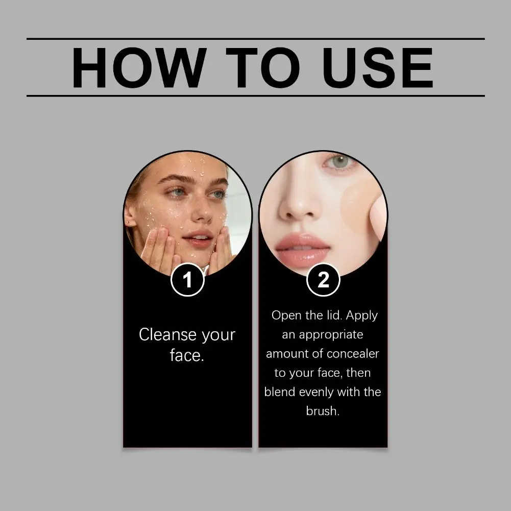 Lekki korektor w sztyfcie, płynny rozświetlacz, konturujący, długotrwały, doskonały wykończenie, korektor do twarzy, kosmetyki.