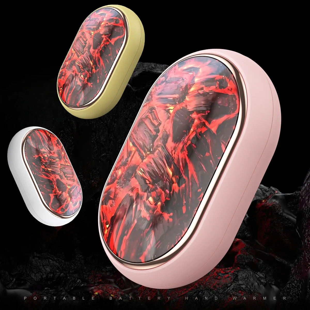 

Новый Зимний мини-подогреватель для рук с зарядкой от USB, электрический обогреватель, большой емкости, Зимний Рождественский подарок с ангелом