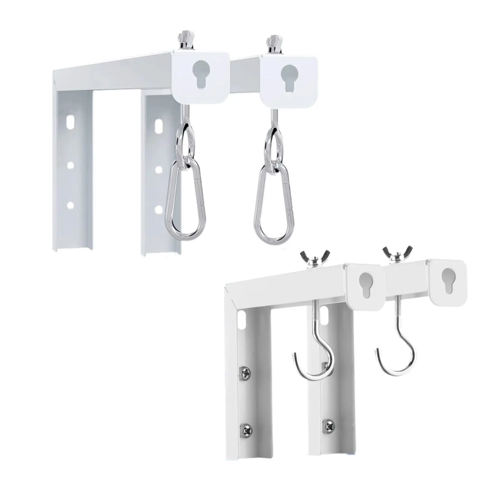 2x Projector Screen Ceiling Mount for Office Education Business Presentation