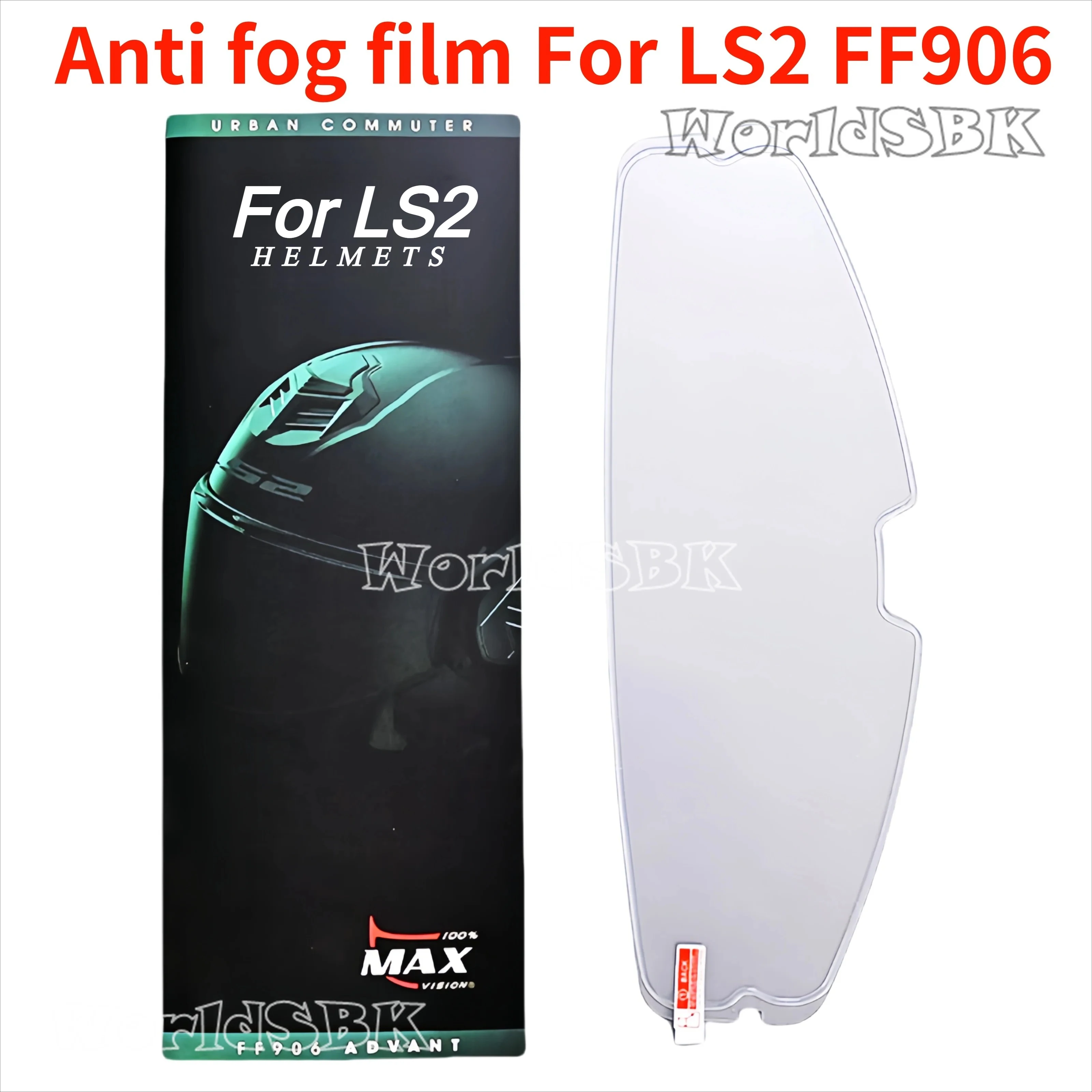 

ff906 Anti fog film for LS2 FF906 Advant Flip Up Full Face Helmets Helmet Visor inserts Clear Anti-fog Patch