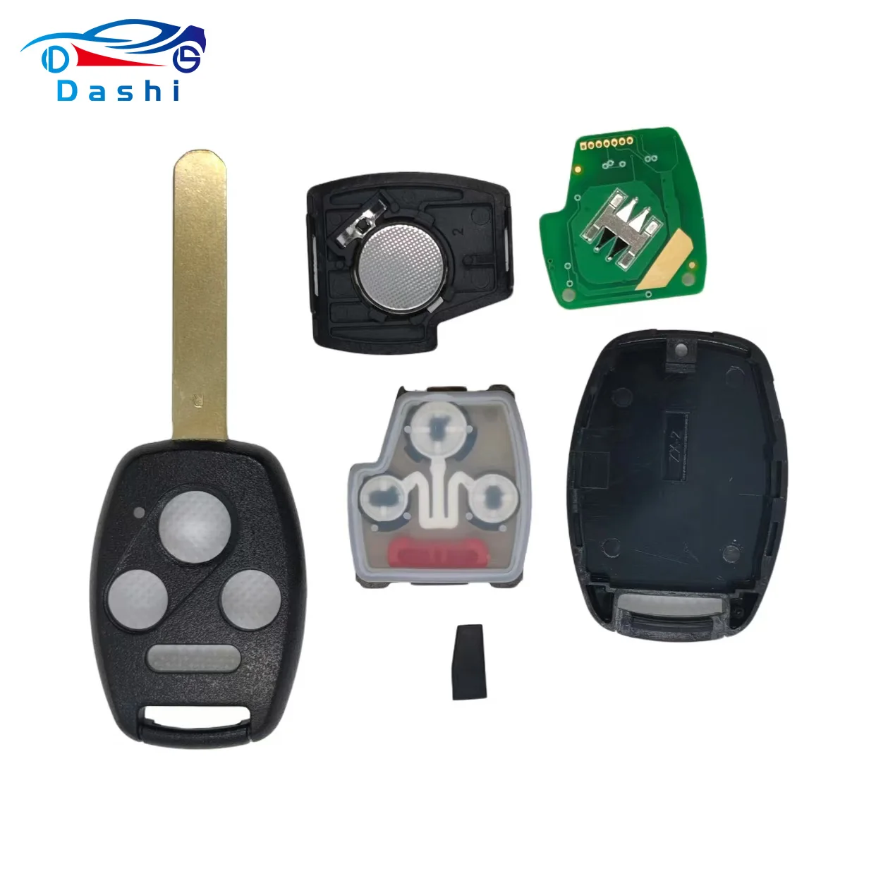 Da Shi 313,8/315/433MHz ID48 llave remota G8D-384H382H/380H-A para Honda Accord CRV HRV Fit City Jazz Odyssey Shuttle Civic