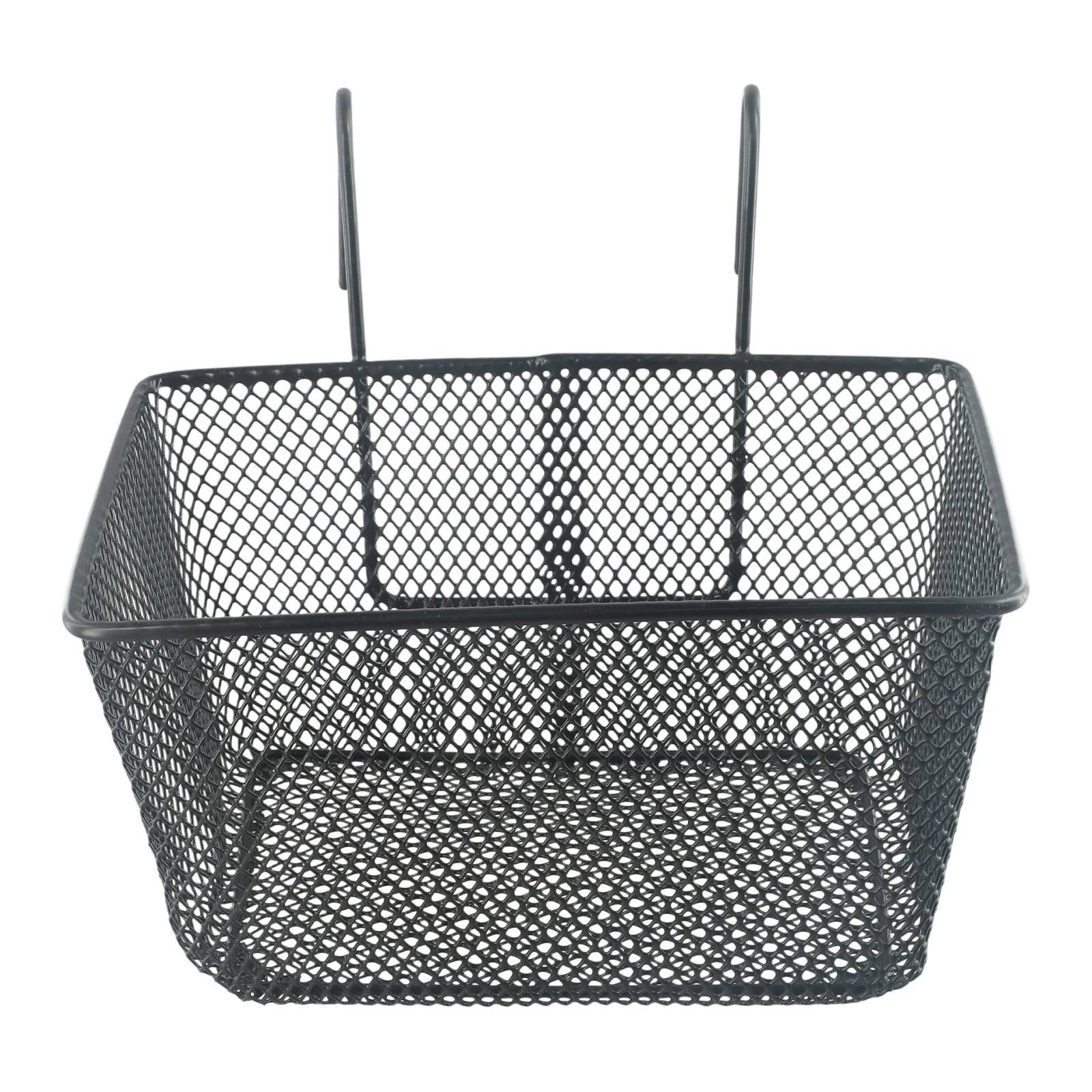 Practical Outdoors Front Basket Bike Basket Mesh Metal Shopping Sporting Goods Storage Baskets Cycling Handlebar